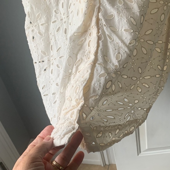 Wilfred Cream Eyelet Dress - Picture 5 of 12